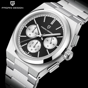 Montres pour hommes PAGANI DESIGN PD-1761, montres à quartz pour affaires, montres VK63 pour hommes, montre de luxe de marque haut de gamme, montre chronographe pour hommes - Product Image 3