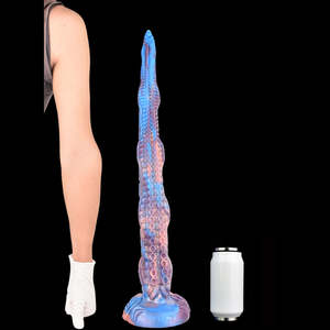 YOCY Dildo Tentáculo Extra Largo de 25.6cm, Juguete de Estimulación Anal, Tapón Anal de Fantasía, Juguete de Masturbación con Pene de Pulpo Largo para Gays y Lesbianas - Product Image 5