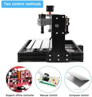 ActionLasers TWOTREES DIY CNC 3018 Pro Grabador CNC Mini, Router CNC para Madera con Control GRBL, Router para Madera de 3 Ejes, Máquina de Grabado Láser y Routers para Madera