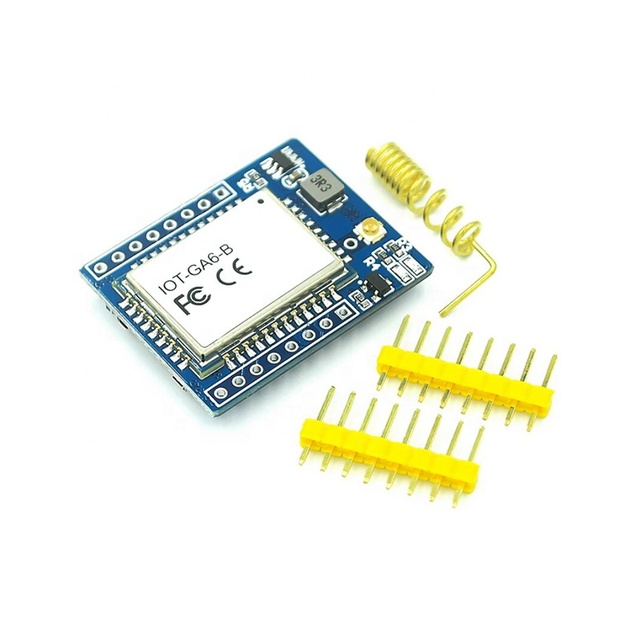 High quality IOT GA6-B mini GPRS GSM module A6 SMS voice data over boards SIM800L module