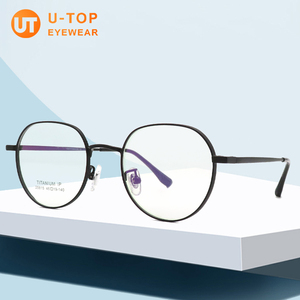 <span class=keywords><strong>U</strong></span>-top-lunettes de vue rétro, modèle très léger, grande monture <span class=keywords><strong>optique</strong></span> b en titane, vente en gros - Product Image 3