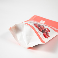 Sac d'emballage alimentaire avec impression personnalisée sac rétractable en plastique recyclable pochette de marquage à chaud sac à fermeture éclair pour popcorn croustilles de pomme de terre