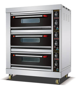 Horno Eléctrico Comercial Profesional de 3 Niveles y 6 Bandejas, 19.5KW de Alta Potencia, para Panadería, Pizza, Pan y Pastelería - Product Image 2