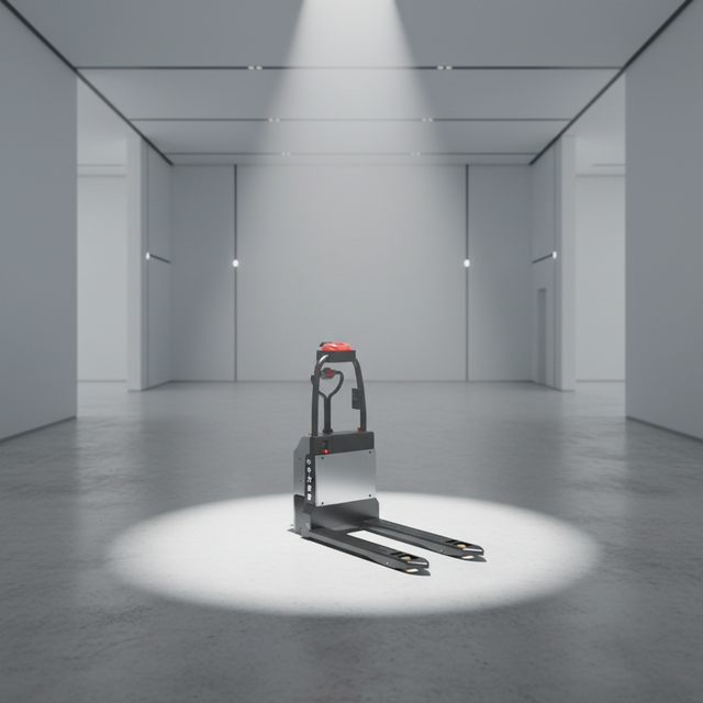 AGV/AMR 1.5 Ton Simplified Automatic Guided Vehicle (AGV) Forklift for Warehouse Material Handling