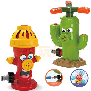 Arroseur à pulvérisation d'eau pour enfant, jouet amusant pour l'été, jeu en plein air, <span class=keywords><strong>Action</strong></span>, dessin animé, bouche d'incendie, <span class=keywords><strong>Cactus</strong></span>, jardin - Product Image 1