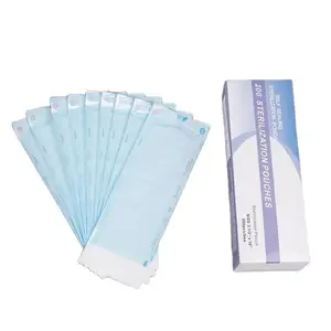 Cirúrgico produto papel de embrulho bolsas de esterilização vapor auto selagem bolsa de esterilização para o Hospital/clínica/laboratório/dental/prego