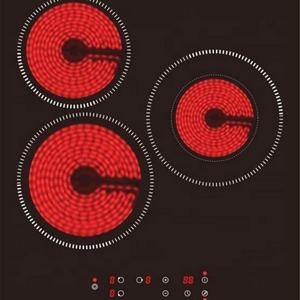 Estufa Eléctrica Multifuncional de 3 Quemadores de Calidad de Fábrica, Placa Radiante de 5200W - Product Image 2