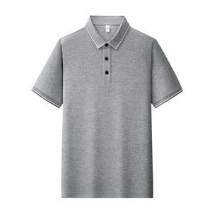 Camisetas Polo Promocionales de Algodón Mercerizado, Transpirables, Ropa de Trabajo de Verano, Uniformes Corporativos Personalizados, Blanco, Negro, Azul Oscuro - Product Image 4