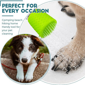Portable Outdoor <b>Shower</b> for Dogs Bottle Head <b>Attachment</b> Turns Any Water Bottle Into Portable Dog <b>Shower</b> - Product Image 6
