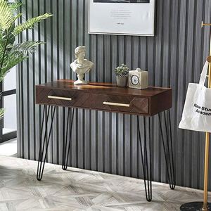 Heavy-Duty DIY Industrial Metal Coffee <b>Table</b> with Hairpin <b>Legs</b> for Home Kitchen Office Outdoor Living Room Workshop Use - Product Image 6