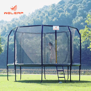 6ft 8ft 14ft <strong>Trampoline</strong> 244cm <strong>Trampoline</strong> with Basketball Hoop Customized Size Optional <strong>14</strong> <strong>Foot</strong> <strong>Trampoline</strong> with Enclosure - Product Image 1