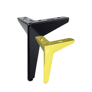 Furniture <b>Leg</b> Metal Diamond Shape 10cm 13cm 15cm 17cm Heavy Duty Bed <b>Sofa</b> Tv Cabinet Coffee Table Support <b>Legs</b> - Product Image 5