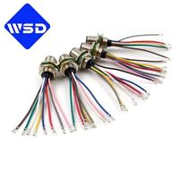 Câble de connexion aviation étanche WSD Factory OEM personnalisé GX12 GX16 à joint de bout, 2-10 broches, faisceau de câblage