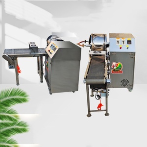 Semi-Automatic Middle Cooked <b>Chapati</b> Dough Sheeter Core Motor Lumpia Wrapper <b>Maker</b> 304 Stainless Steel 20 PCS/Min - Product Image 6