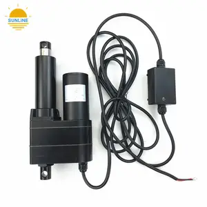 Dc Điện Push-Rod Telescopic Động Cơ Qua Lại 12V24V Công Nghiệp Lớp Lớn Lực Đẩy Nhỏ Yên Tĩnh Vành Đai Phản Hồi