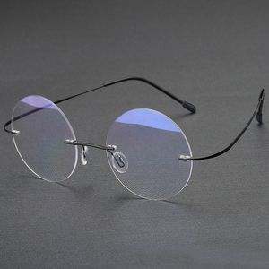 Retro clásico Vintage para hombre damas unisex <span class=keywords><strong>presbicia</strong></span> anti luz azul <span class=keywords><strong>gafas</strong></span> de lectura sin montura - Product Image 2