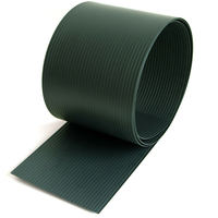 Strip privasi PVC 19cm, layar dekorasi pagar taman gerbang plastik bingkai kaca depan pita keras PVC Strip Panel pagar teralis