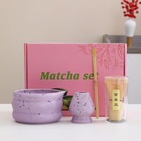 Ensemble de matcha de qualité alimentaire écologique, haute qualité, plusieurs couleurs, ensemble complet d'outils pour la préparation du matcha