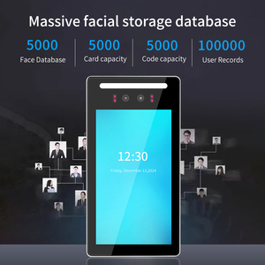 Tcp/ip Wifi sinh trắc học kiểm soát truy cập Tủ Nhận dạng khuôn mặt tùy chọn đầu đọc dấu vân tay tầm nhìn ban đêm liên lạc thời gian tham dự - Product Image 4