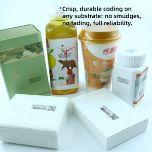 Imprimante à jet d'encre <span class=keywords><strong>portable</strong></span> de 12,7 mm, imprimante de date, de texte, de code, d'image, de logo pour l'impression de sacs en plastique - Product Image 4