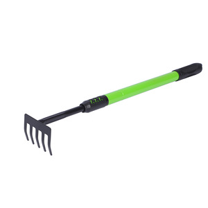 Cấp công nghiệp đa chức năng Trọng lượng nhẹ màu xanh lá cây-xử lý vườn tu ngã ba công cụ Bền cho đất nới lỏng loại bỏ cỏ dại - Product Image 1