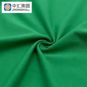 Zhong hui Promotion Polyester Rayon Tr Power Net Mesh Nylon 95 Baumwolle 5 Spandex Jersey Stoff für T-Shirt