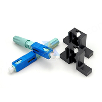 58mm SM SC/APC UPC Single-Mode Optical Connector FTTH Cold Fiber Optic Fast Connector 0.3dB Insertion Loss 45dB Return