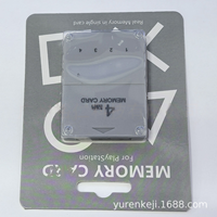 Pour carte mémoire PS1 4 mo-Stockage de console nue d'origine pour PlayStation 1