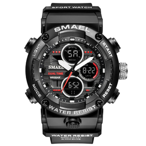 <span class=keywords><strong>SMAEL</strong></span>-<span class=keywords><strong>reloj</strong></span> deportivo para hombre, de cuarzo, LED, resistente al agua hasta 50m - Product Image 6