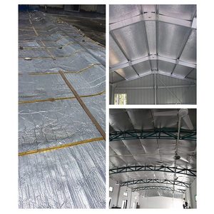 Pellicola <span class=keywords><strong>Isolante</strong></span> Termica Riflettente in Alluminio a Doppio Lato con Bolle di PE, Barriera Radiante per Costruzioni Moderne, <span class=keywords><strong>Adesivo</strong></span> Personalizzato - Product Image 6