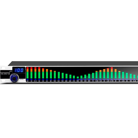 EQ2021新しいデジタルグラフィックディスプレイイコライザー大型カラーディスプレイ