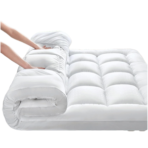 <span class=keywords><strong>Surmatelas</strong></span> matelassé lavable 1300 g/m² avec soutien et microfibre moelleuse de haute qualité - Product Image 1
