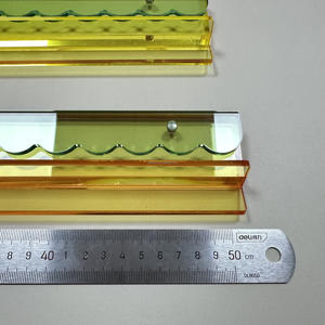 Direkte Herstellung kunden spezifisch 18In Luxus Acryl Mah Jong Halter Jakobs muschel Design American Mahjong Game Rack Hand Magnets chieber - Product Image 4