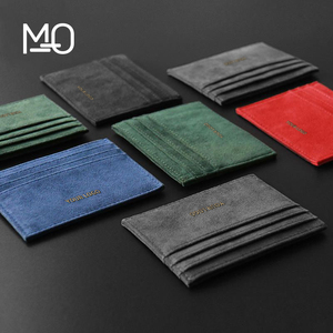 Rfid chặn Slim Coin Purse mini thẻ tín dụng Ví với bọc ngân hàng thiết kế làm bằng PU Chất liệu - Product Image 3