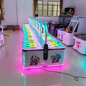 <span class=keywords><strong>Deluxe</strong></span> Light-Up whack-a-mole trò chơi Arcade máy 1 năm bảo hành hai người cha mẹ-con tương tác kim loại trò chơi công viên giải trí - Product Image 4