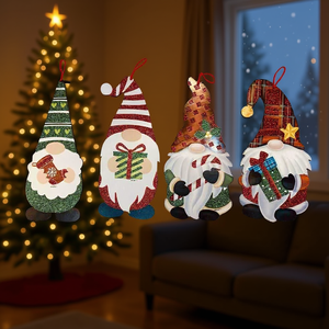 Homeera Pendant Aromatherapy Mixed Styles Foam Paper Christmas Tree Ornaments Festival Decor - Product Image 2