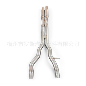 Sistema de Escape Catback Duradero para Jaguar <span class=keywords><strong>F</strong></span>-<span class=keywords><strong>Type</strong></span> 3.0t <span class=keywords><strong>5.0</strong></span>, Sección Media, Modelos Coupé y Accord, Rendimiento Ss304 2018-2023 V - Product Image 3