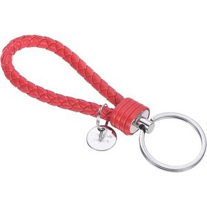Porte-clés en cuir tressé à la main avec clip en alliage de zinc pour clés de vélo, cadeaux d'entreprise, cadeaux de Saint-Valentin, cadeaux de mariage - Product Image 1
