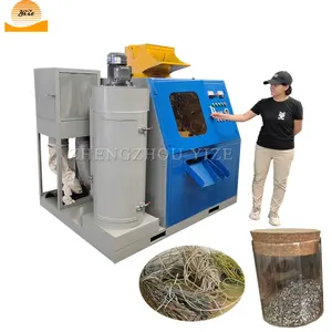 Separador de cable de aluminio industrial, máquina trituradora de cable de cobre, máquina de reciclaje