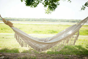 बोहो मैक्रैम लटकता हुआ झूला लटकन के साथ-YHL0582 - Product Image 6