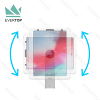 LSF01-H Penguncian Logam untuk iPad Kios Berdiri Survei untuk iPad Kios Tampilan Berdiri Tablet Android untuk Samsung Tablet Kios Berdiri