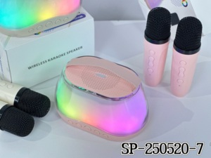 Xách Tay Sphere Bluetooth Loa RGB Pha Lê Hộp Âm Thanh Bằng Giọng Nói Thay Đổi Loa Mini RGB Bluetooth Karaoke Trẻ Em Đảng Loa - Product Image 2