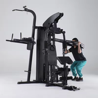 XOYOOU Appareil de fitness multifonctionnel 3 stations pour la maison – Machine de musculation intégrée pour l'entraînement complet du corps