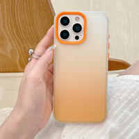 Coque de téléphone mate colorée pour iPhone 17 16 15 14 13 12 11 Pro Max, translucide, givrée, antichoc, respectueuse de la peau