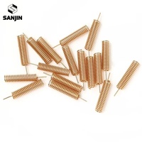 Antena Silinder Pegas Kompresi Terintegrasi 433Mhz Modul LoRa Coil Aerial Omnidirectional High Gain Wireless Card Router Kuningan