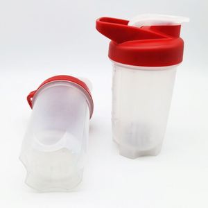 Bouteille de shaker pour boisson protéinée avec logo personnalisé, sans BPA, pour le sport - Product Image 6