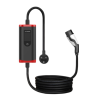Chargeur EV portable multifonction 3,5 Kwh 7kw 32A Station de charge EV Portable EV Charging Banks for Car Emergency Charger
