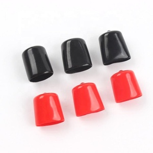 Đen Vinyl móc protectirs vòng ống Màu Đỏ PVC Ống End <span class=keywords><strong>Cap</strong></span> cho thanh thép - Product Image 1