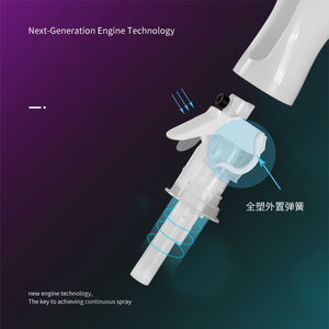 Pulvérisateur d'huile essentielle 200ml 300ml 500ml Bouteille en verre avec compte-gouttes Marquage à chaud Pulvérisation continue - Product Image 2