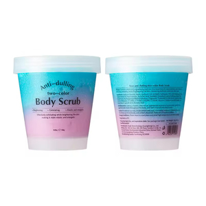 Exfoliante Corporal Natural, Cuidado Corporal Iluminador, Exfoliación Orgánica para el Cuidado de la Piel, Exfoliante de Sal Marina y Frutas para Cuerpo, Manos y Pies, 250g - Product Image 1